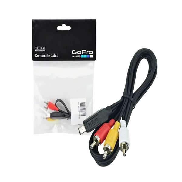 CABLE DE VIDEO COMPUESTO PARA GOPRO HERO 3/4(ACMPS-301)
