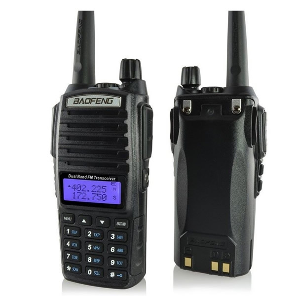 BAOFENG UV82L 8W 2000MAH DUAL PTT BANDA DUAL V/UHF 