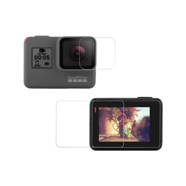 KIT DE MICAS DE VIDRIO PARA GOPRO HERO 5/6/7 - Vista 2 ATVSTORE
