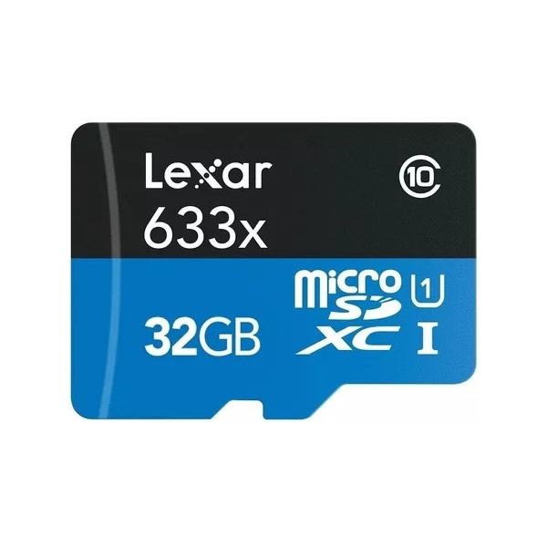MEMORIA LEXAR MICROSD 633X/100MBS UHS-I 32GB