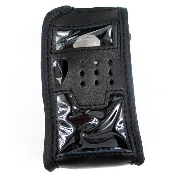 FUNDA CUERO SINTETICO PARA BAOFENG UV-5R+ - Vista 3 ATVSTORE