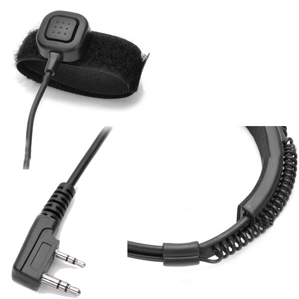 LARINGOFONO PARA RADIOS BAOFENG - Vista 3 ATVSTORE