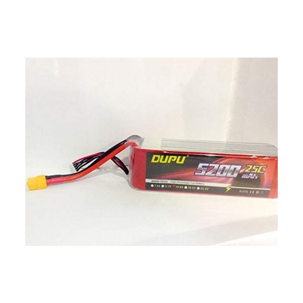 BATERIA LIPO DE 5200 MAH 11.1V/20C/3 CELDAS