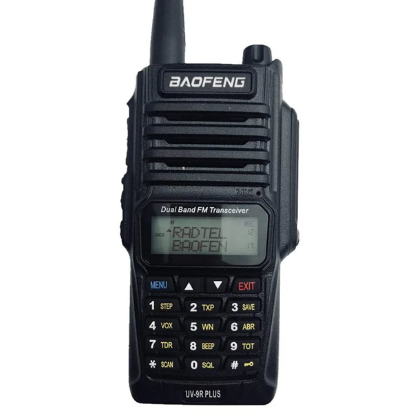 BAOFENG UV9R PLUS IP67 WATERPROOF V/UHF 8W