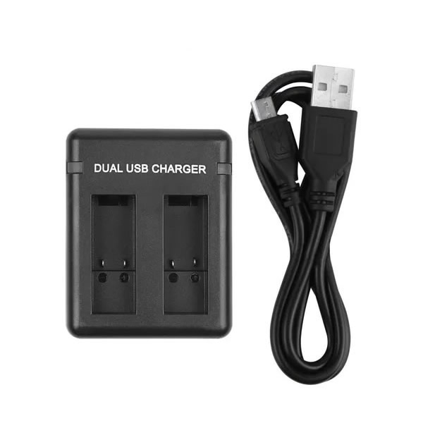 CARGADOR DE BATERIA DUAL GOPRO HERO5  - Oferta Especial ATVSTORE Perú