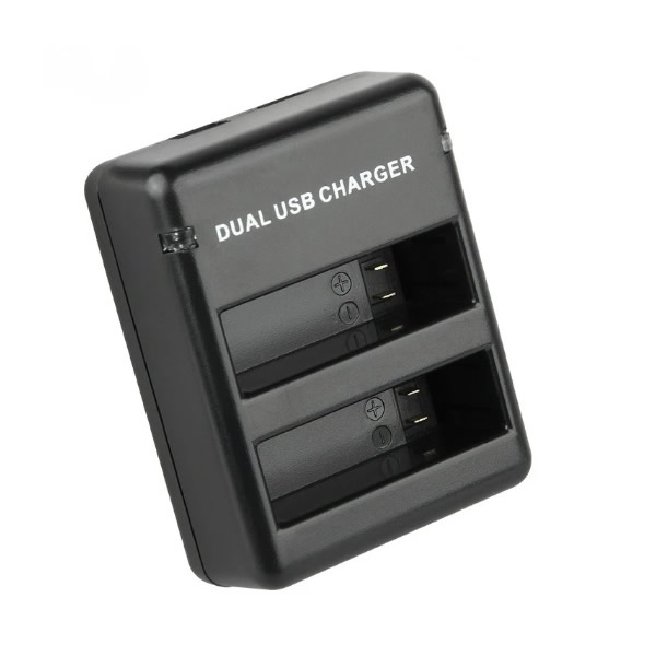 CARGADOR DE BATERIA DUAL GOPRO HERO5  - Vista 3 ATVSTORE