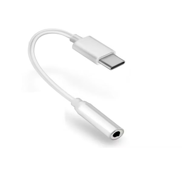 ADAPTADOR TIPO C A JACK AUDIO AUDÍFONO 3.5MM