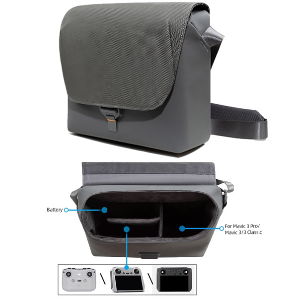BANDOLERA/MORRAL ORIGINAL PARA SERIE MAVIC 3/AIR 3 - Vista 3 ATVSTORE
