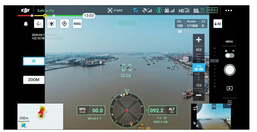 DJI ZENMUSE H20T(TERMICO)