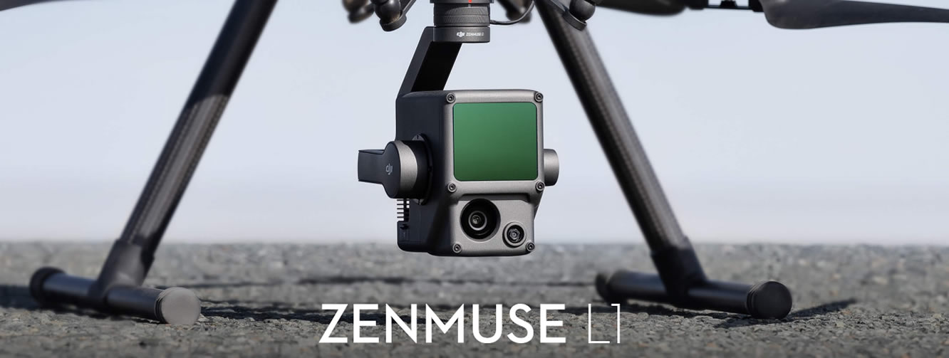 DJI ZENMUSE L1 LIDAR