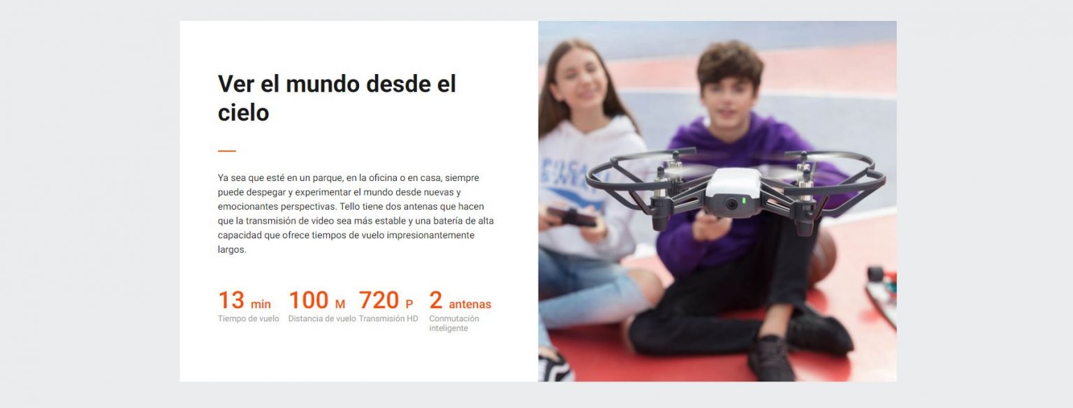 DJI TELLO COMBO VUELA MAS