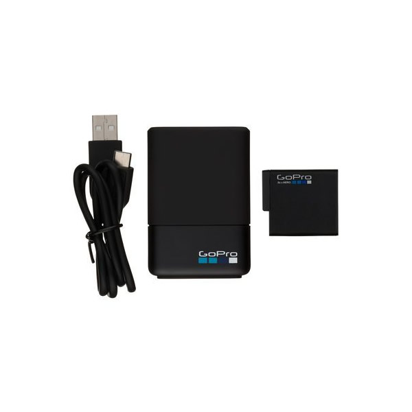 DUAL BATTERY CHARGER + BATTERY GOPRO 5,6,7