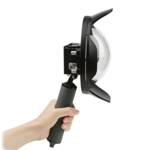 DOMO PARA GOPRO HERO 5/6/7 BLACK + CARCASA SUMERGIBLE + FLOTADOR