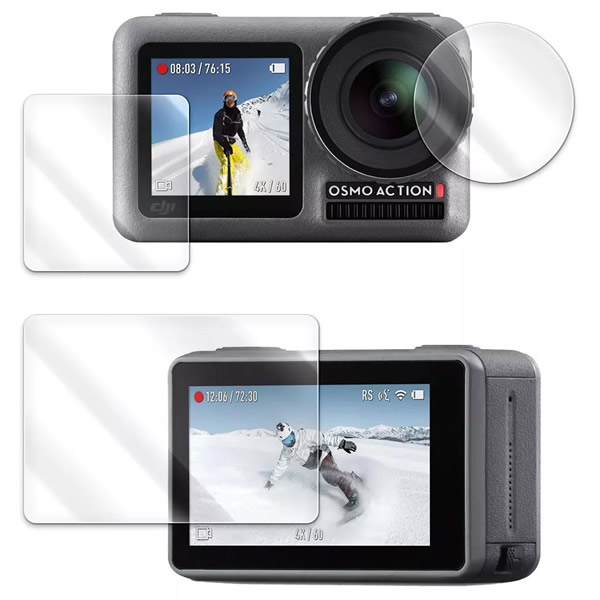 MICA DE VIDRIO TEMPLADO PARA DJI OSMO ACTION 1