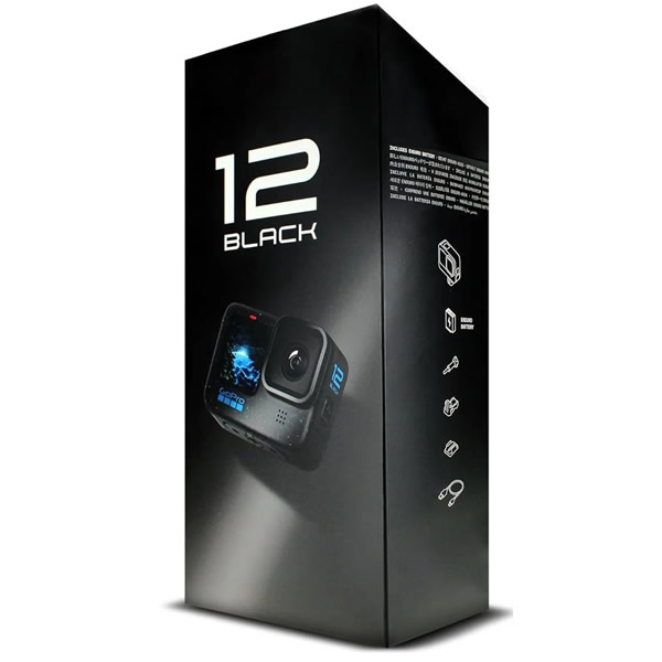 VIDEOCAMARA DIGITAL PROFESIONAL GOPRO HERO12 BLACK