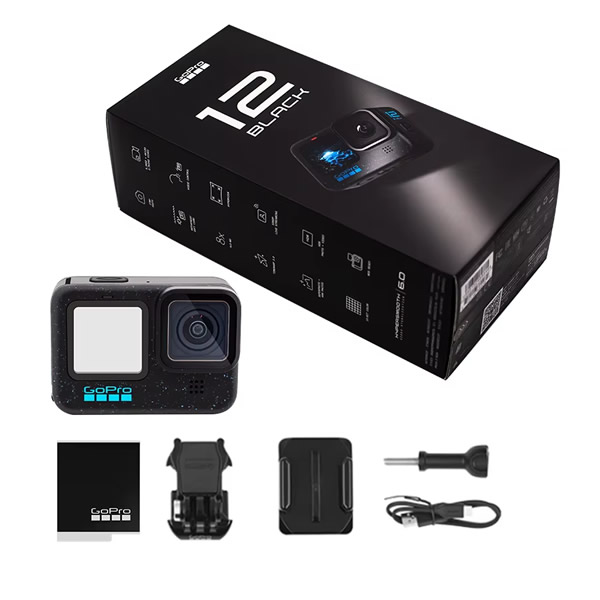 VIDEOCAMARA DIGITAL PROFESIONAL GOPRO HERO12 BLACK