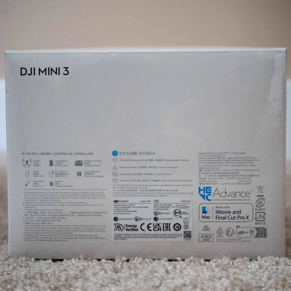 DJI MINI 3 CON RC 231(SIN PANTALLA)